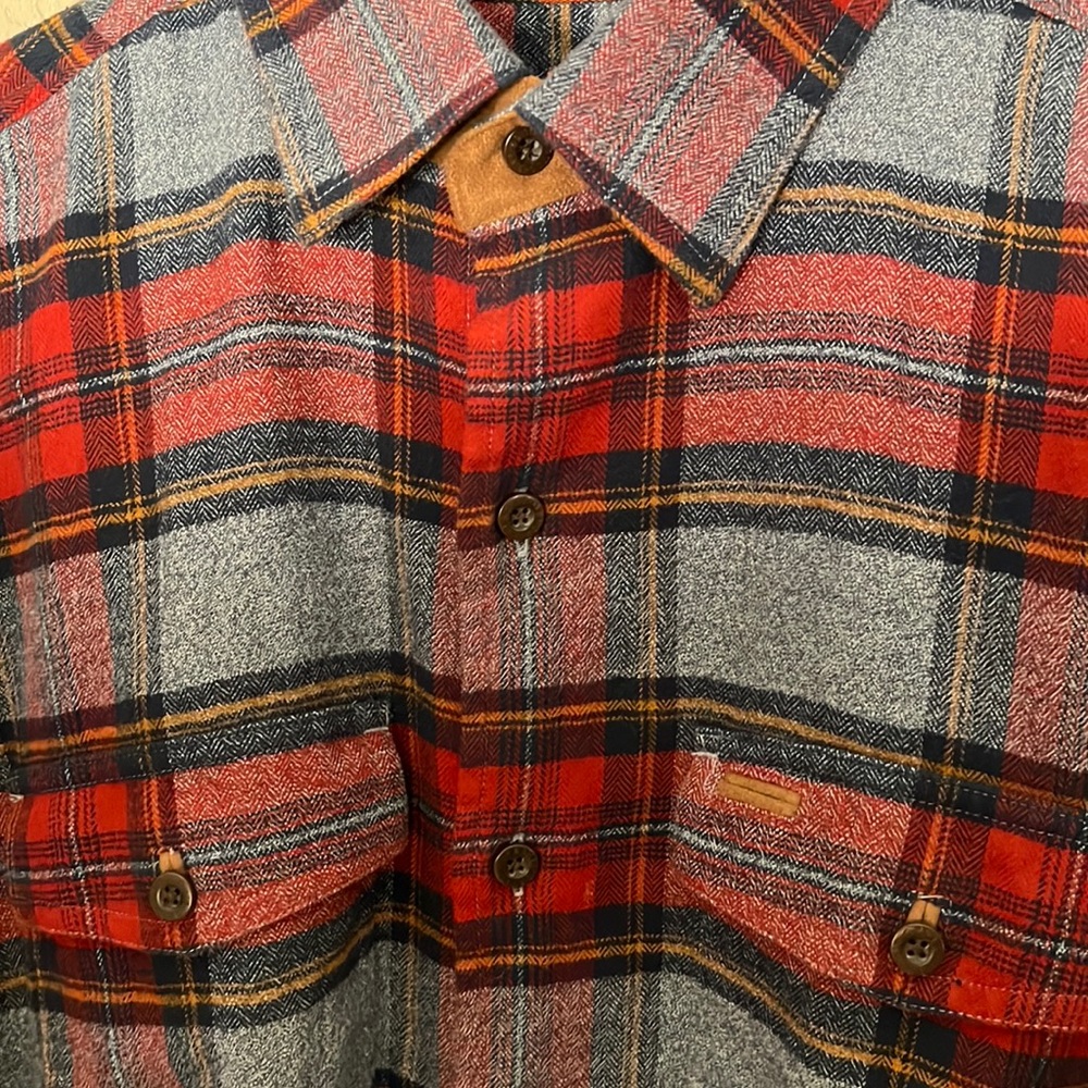 Orvis Fairbanks long-sleeved flannel shirt - Medium - Picture 2 of 7